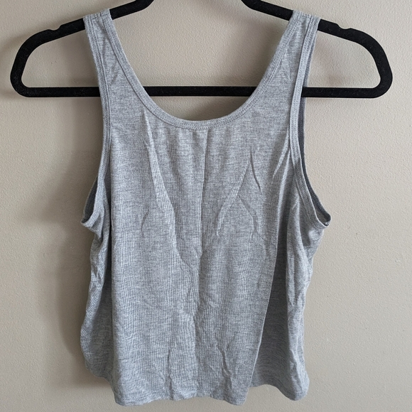 Fifth Sun American Flag Pocket Crop Tank Top - Picture 2 of 4